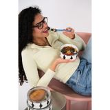 EMAYlab EmaylabxPeppythings Milky Emaye Üçlü Saklama Kabı Seti (OCAKLARDA KULLANILABİLİR)
