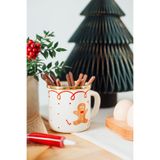 EMAYlab Merry Ginger Yılbaşı Temalı Emaye Kupa