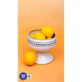 Emaylab Mood Emaye Meyvelik 14 cm Ayaklı Kase