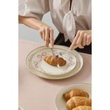 Emaylab Rebel Bow Pasta Sunum Tabağı 21CM - Bej