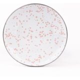 Emaylab Speckles Pasta/sunum Tabağı 21CM - Pembe