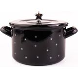Emaylab Star Emaye 20 cm Tencere- 3 Litre - Bej
