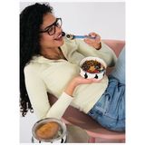 EmaylabxPeppythings Milky Emaye Üçlü Saklama Kabı Seti (OCAKLARDA KULLANILABİLİR)