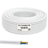 Emba Bilişim CL-19609 3 x 1.5 cm 100 m Beyaz Ttr Kablo