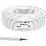 Emba Bilişim CL-19610 2 x 1.5 cm 100 m Beyaz Ttr Kablo