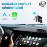 Embatech Araç Içi 2in1 Android Ve Apple Cihazlar Için Kablosuz Carplay Ve Android Auto Adaptörü Emt-001 Diğer