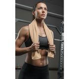 Embays Collection 30 x 85 cm Fitness Havlusu, Spor Havlusu, Sporcu Havlusu, Antreman Havlusu, Gym Havlusu - Bej - 30 x 85 cm