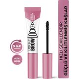 Embeauty Brow Lock Fıx 7 ml Şeffaf Kaş Sabitleyici Maskara Hızlı Şekillendirme ve Kalıcılık