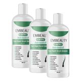 Embeauty Kepek Kaşıntı Ve Egzama Karşıtı 9 Aktifli Kepek Karşıtı Tuzsuz Sampuan 400 ml (3 paketi)