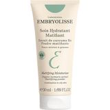 Embryolisse Mattifying Moisturizer Yağlı ve Akneye Meyilli Ciltler Için Matlaştırıcı Nemlendirici Yüz Kremi 50 ml - Beyaz - Standart