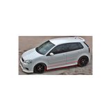 emcar tuning Vw Polo 9n Yan Marşpiye Takımı - Plastik - Parlak Siyah