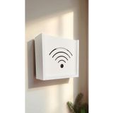 Emdief Home 25x25x15 Modem Saklama Kutusu WiFi Kutusu-Organizer