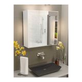 Emdief Home Aynalı Banyo Dolabı Iki Kapaklı 60X60X15 cm