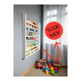 Emdief Home Carmen 3 Raflı Kitaplık - Çocuk Odası Eğitici Montessori Kitaplık 3 Raflı Bebek Odası Kitap