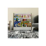 Emdief Home Melis 3 Raflı Kitaplık - Bebek Çocuk Oyun Odası Melis 3 Raflı Montessori Kitaplık