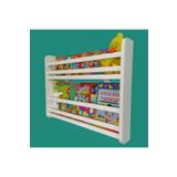 Emdief Home Safir 2 Raflı Kitaplık - Montessori Çocuk Odası Eğitici Kitaplık 2 Raflı - 70 Cm Genişlik