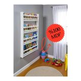 Emdief Home Safir 4 Raflı Kitaplık - Montessori Çocuk Odası Kitap Rafları 4 Raflı Çocuk Odası Kitap Rafı
