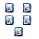 Emek Çadır Kumaşı Branda Tente Uv Güneşlik Gölgelik Koruma Yağmur Su Geçirmez - 2x4 Metre - 5 Paket Mavi