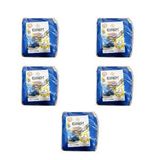 Emek Çadır Kumaşı Branda Tente Uv Güneşlik Gölgelik Koruma Yağmur Su Geçirmez - 2x6 Metre - 5 Paket Mavi