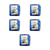 Emek Çadır Kumaşı Branda Tente Uv Güneşlik Gölgelik Koruma Yağmur Su Geçirmez - 3x4 Metre - 5 Paket Mavi