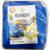 Emek Çadır Kumaşı Branda Tente Uv Güneşlik Gölgelik Koruma Yağmur Su Geçirmez - 3x5 Metre - 5 Paket