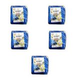 Emek Çadır Kumaşı Branda Tente Uv Güneşlik Gölgelik Koruma Yağmur Su Geçirmez - 3x6 Metre - 5 Paket Mavi