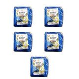Emek Çadır Kumaşı Branda Tente Uv Güneşlik Gölgelik Koruma Yağmur Su Geçirmez - 4x4 Metre - 5 Paket Mavi