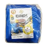 Emek Çadır Kumaşı Branda Tente Uv Güneşlik Gölgelik Koruma Yağmur Su Geçirmez - 5x7 Metre - 1 Paket Mavi
