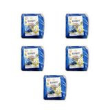 Emek Çadır Kumaşı Branda Tente Uv Güneşlik Gölgelik Koruma Yağmur Su Geçirmez - 5x8 Metre - 5 Paket Mavi