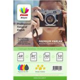 Emek Epson L3250 L3150 Fotoğraf Kağıdı Premium Parlak 260 Gr 10x15 50 Yaprak