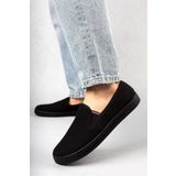 Emek Siyah - Phantom - Dokuma Slip-on Erkek Ayakkabı