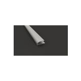 Emek Yapı Alüminyum Oval U 10mm Parke Bitim Profili Çıtası Gri 90 Cm