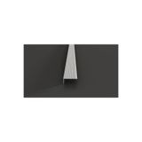 Emek Yapı Gri L Model Metal Merdiven Basamak Profili Merdiven Çıtası Köşebent Bitim Profil 4cm*2cm*2.7m