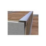 Emek Yapı L Model Metal Merdiven Basamak Profili Merdiven Çıtası Köşebent Bitim Profil Gri 4cm*2cm*90cm