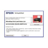 Emeks Epson L110 L210 L310 L382 L386 L365 L3050 L3060 L550 MÜREKKEP PED RESET PROGRAMI - Beyaz