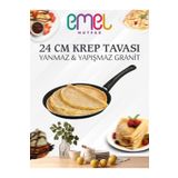 EMEL 24 Cm Granit Krep Tavası