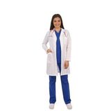 Emel Tekstil Beyaz Kadın Forma Uzun Kol Uzun Boy Önlük