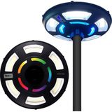 Emenec 1282 LED Güneş Enerjili Aydınlatma | Rgb Ufo Solar Aydınlatma | Bahçe Lambası Armatür ESU-747R