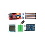 Emes Robotik Arduino Joystick- Nokia 5110 Ekranı-nrf24l01+ 2.4ghz Alıcı Verici Modül Ile Oyun Geliştirme Seti