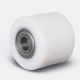 Emes Zbz Transpalet Tekeri Bilyalı Rulmanlı Beyaz 85x70 Mm 600 Kg