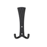 Emet Portmanto Askısı, Metal Vestiyer Askısı, 50 Gr, Dolap ve Duvar Askılığı, Matsiyah (Vidalı)