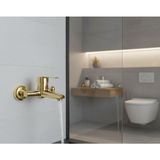 Emfa Aksesuar Gold Banyo Bataryası - Altın Banyo Musluğu