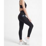 Emfure Cepli Kız Çocuk Slim Fit Dar Kalıp Spor Tayt - Siyah - 11 - 13 Yaş