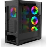 Emg-17Xn 4X1200Mm Kumandalı Argb Fan Gaming Computer Case Boş Bilgisayar Kasası