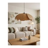 Emg DesiGn Modern Tasarım Çiçek Sarkıt Avize Rattan Vintage Rustik Bohem Salon Oturma Odası Mutfak Avizesi