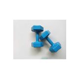 EMH SPOR Tritex 2kg X 2 Adet Köşeli Plastk Mavi Dambıl Ağırlık Seti