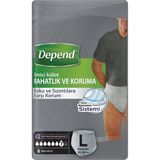 Emici Külot Erkek Büyük 8'li - Bej