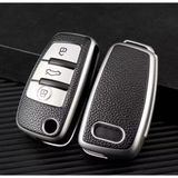Emii Auto Spare Parts Audi A3 8p A4 B7 B8 B5 B9 B6 A1 A5 Q7 Q5 A6 4f C6 C5 C7 C4 Anahtar Kılıfı Siyah/gri Lüx