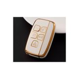 emii auto spare parts Land Rover Range Rover Evoque Discovery Sport Jaguar Anahtar Kılıfı Krem/Gold