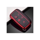 emii auto spare parts Land Rover Range Rover Sport Evoque Freelander Jaguar XF XJ XE XJL XF Anahtar Kılıfı Parlak Kırmızı
